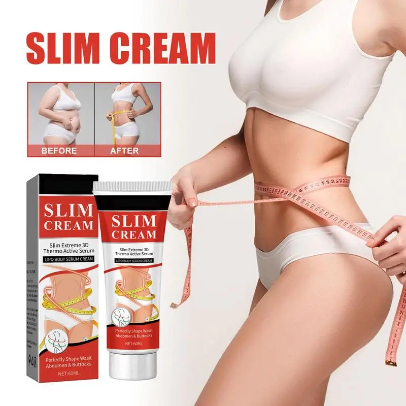 

60g Fat Burner Slimming Cream Anti-Cellulite Belly Fat Lotion Waist Belly Buttocks And Thighs Loose Weight For All Men & Women