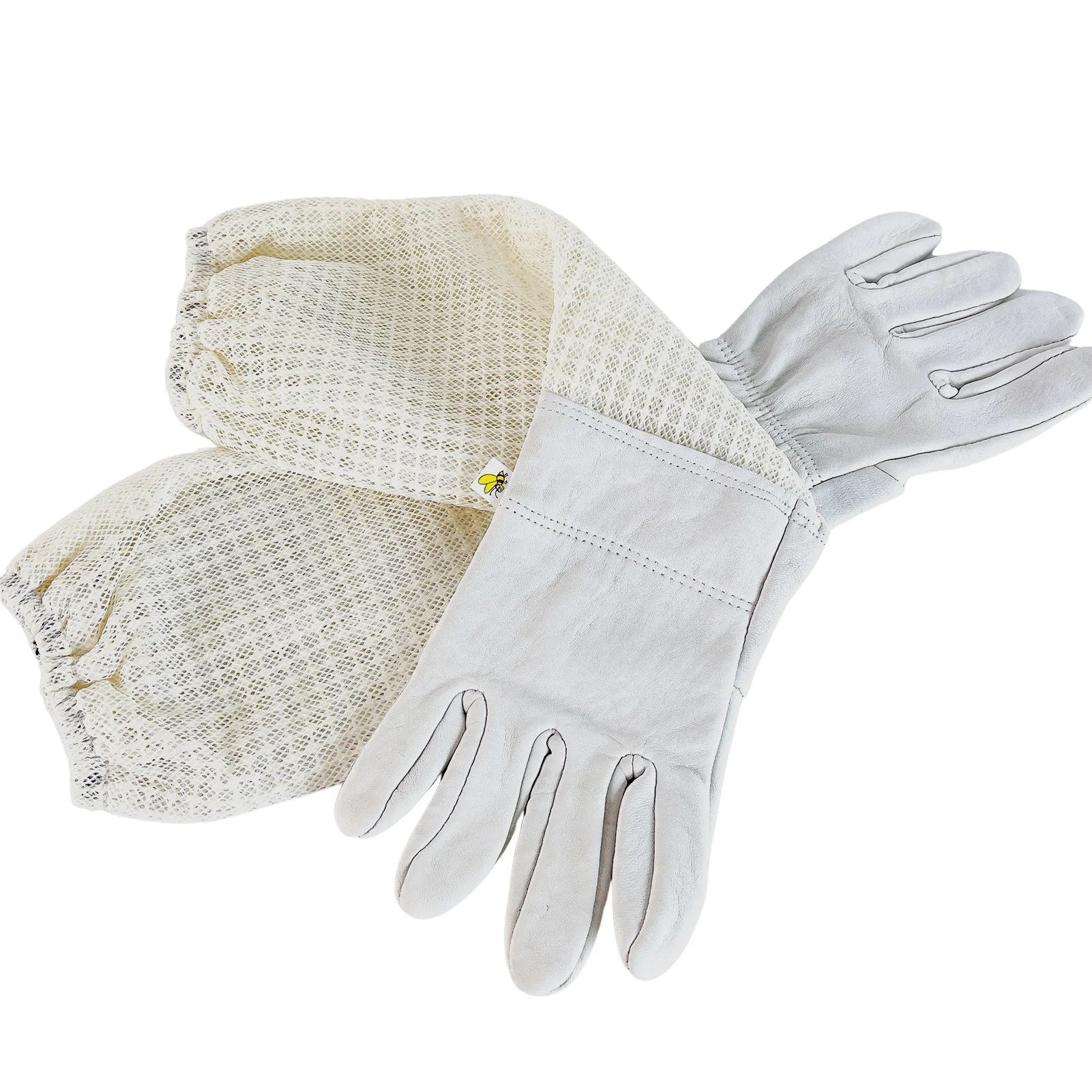 

Goatskin Beekeeping Gloves Bee Keeping Gloves For Men Woman Bee Keeping Gloves With Sleeves Elastic Cuffs Goatskin Beekeeping