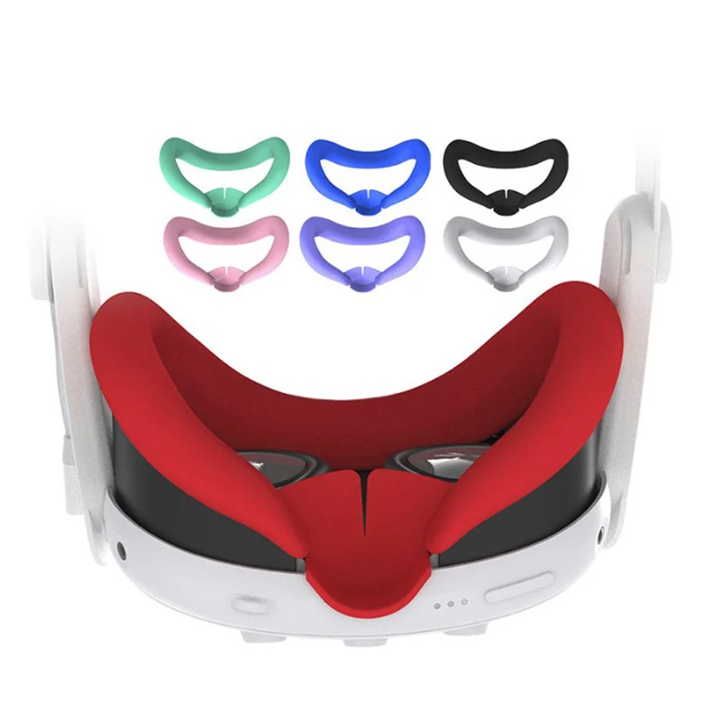 

Replacement Face Pad Face Cover Bracket Protective Mat Eye Pad For Oculus Quest 3 VR Accessories Silicone Sweat Dust Resistant