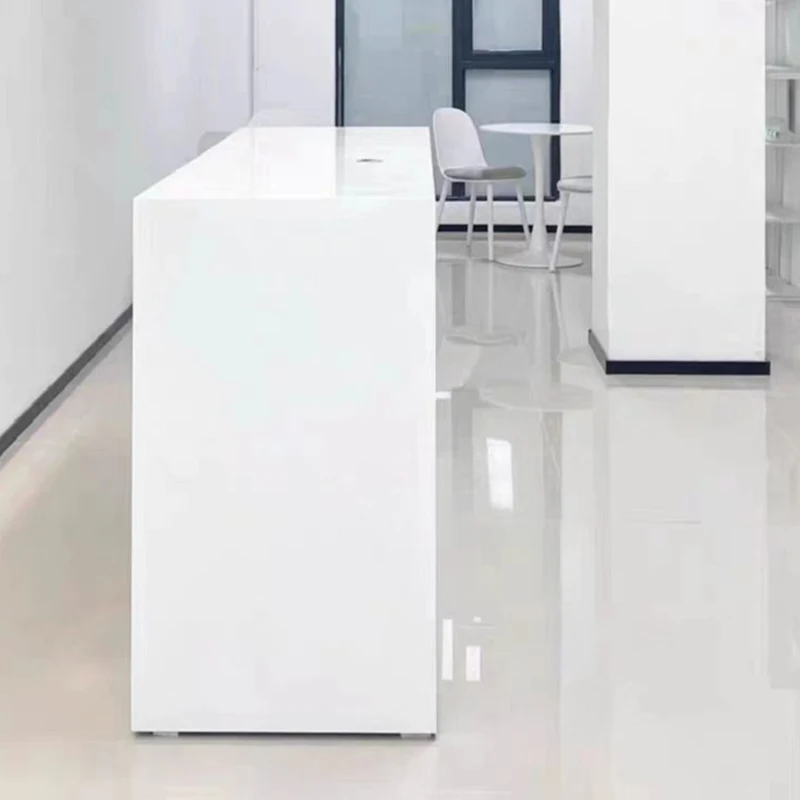 Офисная простая приставка для магазина стойка регистрации спа современный