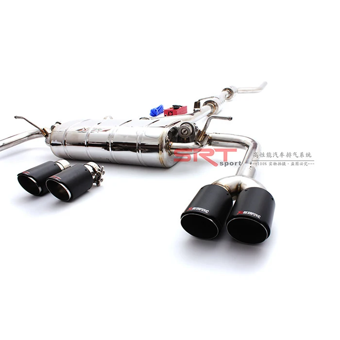 Труба выхлопной системы из нержавеющей стали для bXX X4 F26 глушитель cat back с клапаном