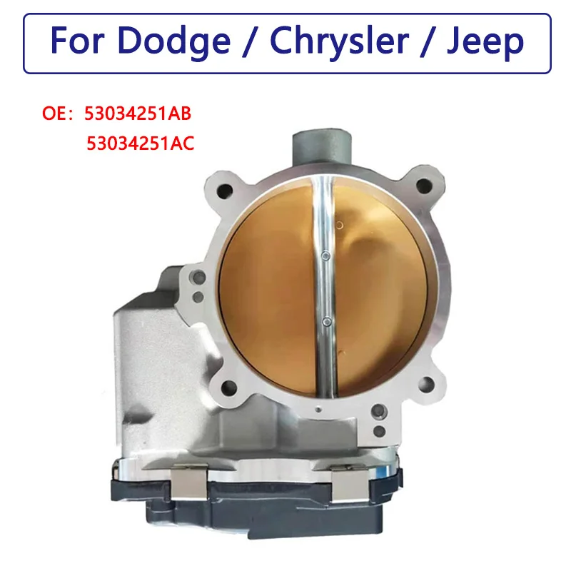 Фото 53034251AB 53034251AC Дроссельная заслонка 80-90 мм для Dodge Challenger Jeep Ram с двигателями 5.7L 6.4L Hemi, автоаксессуары №2