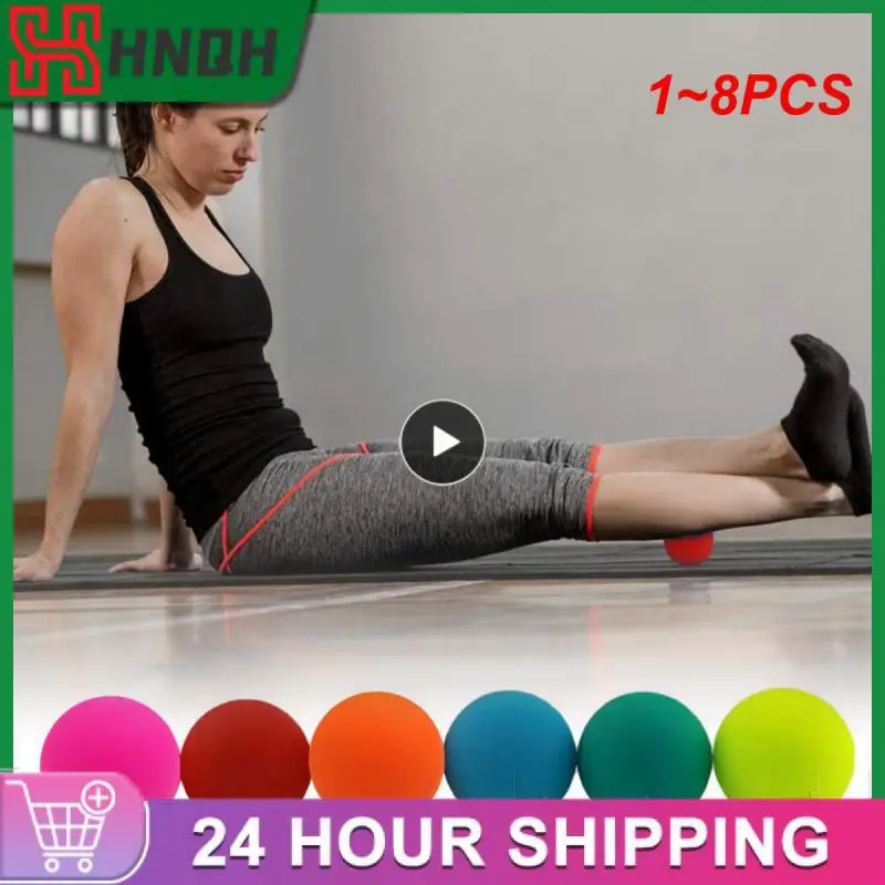 

1~8PCS Fitness Silicone Massage Therapy Grip Ball Egg 53mm 58mm Hand Finger Exerciser Muscle Recovery Gripper Pain Relief Fascia