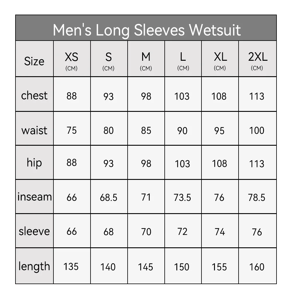 Мужской неопреновый костюм для подводного плавания толщиной 3 мм теплый