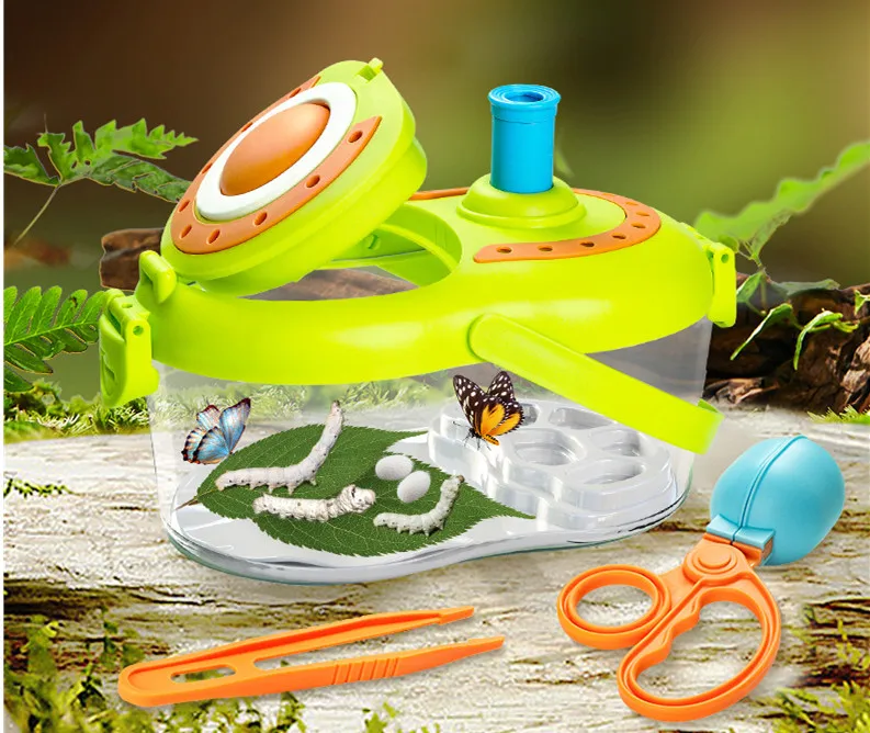 

Многофункциональная кабина для наблюдения за насекомыми [забавные] для научных экспериментов, обучающие игрушки для детей, Детский подарок на день рождения