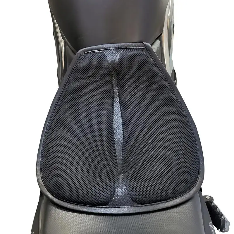 

Motorcycle Seat Cushion Shock Absorbing Seat Cover Ride Seat Protector 5-Ply Breathable Shock Absorbing Electric Bike Seat