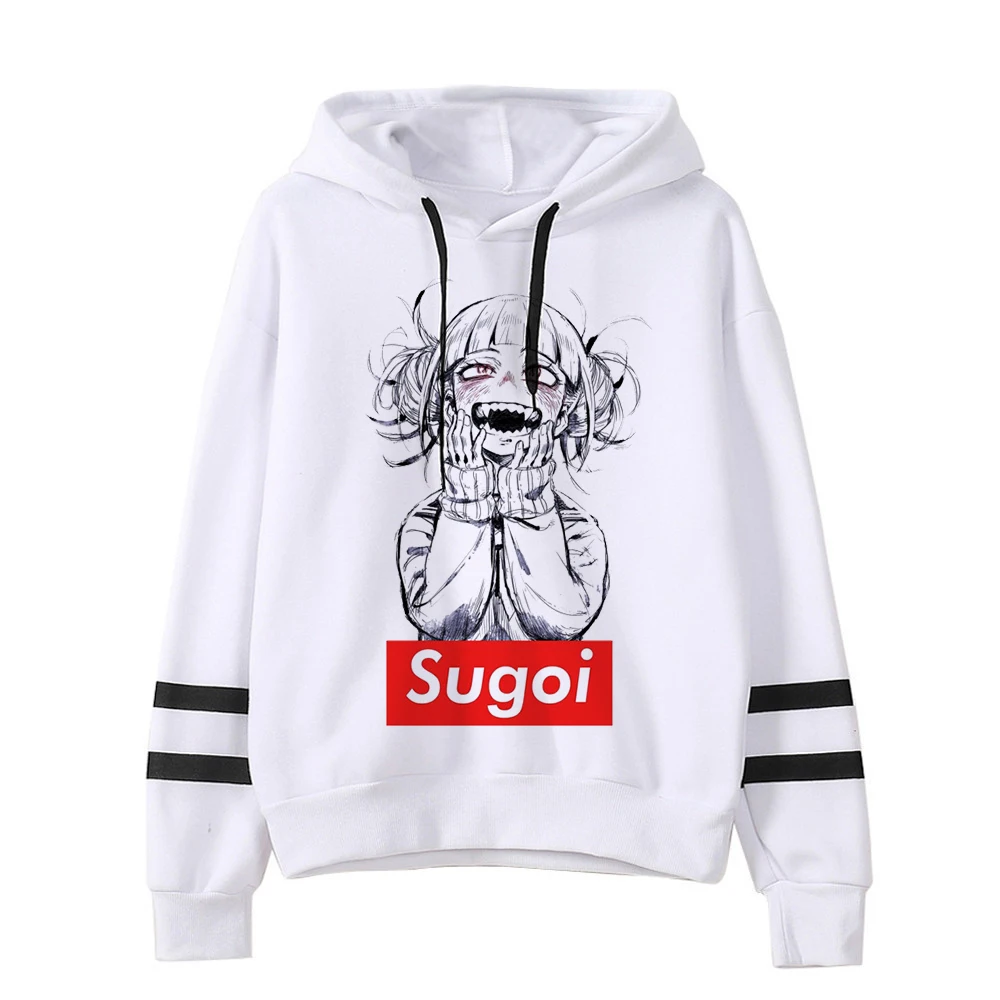 Толстовки унисекс с японским аниме Моя геройская Академия мужские худи химико