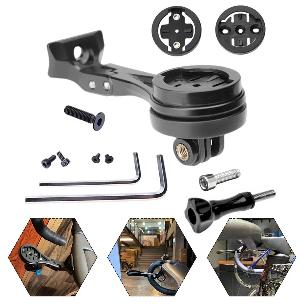 

Bicycle Computer Holder For Garmin For Bryton For Cateye Bike GPS Mount Bracket Stem Extension Fixing Rack Cycling Parts