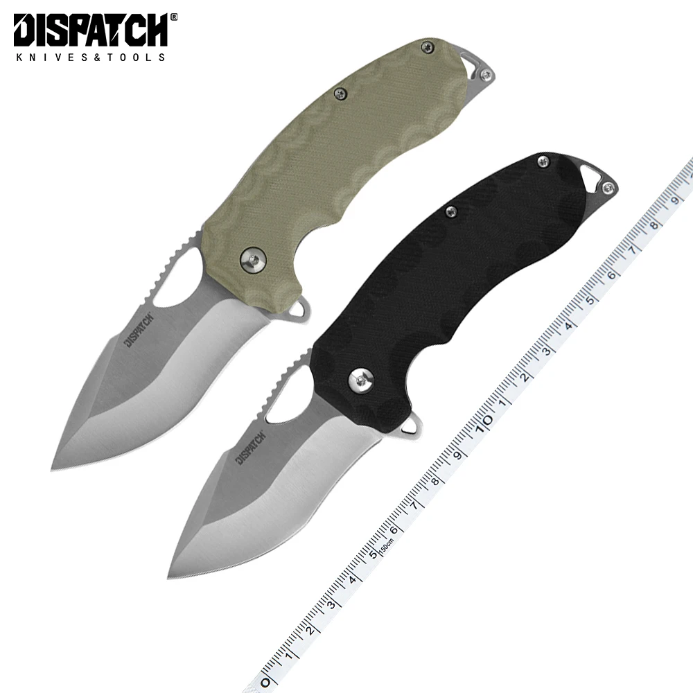

Stainless Steel Pocket Folding Knife With G10 Handle For Outdoor Camping Survival Hunting EDC Tool
