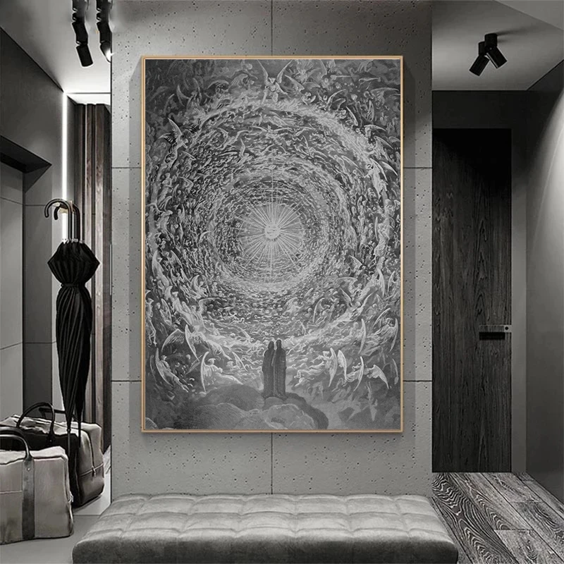 Ретро постер Данте Богомория