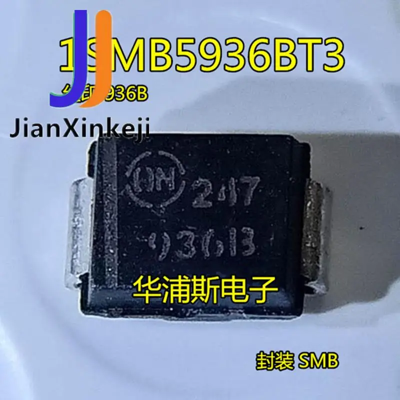 

30 шт. 100% Оригинальная Новинка 1SMB5936BT3 30 в SMB трафаретная печать 936B SMD TVS с переходным подавлением диода