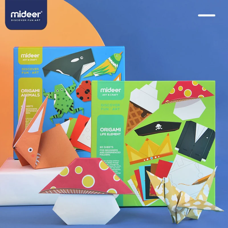 Детский набор оригами MiDeer игрушка ручное развлечение DIY 3D красочный самолет