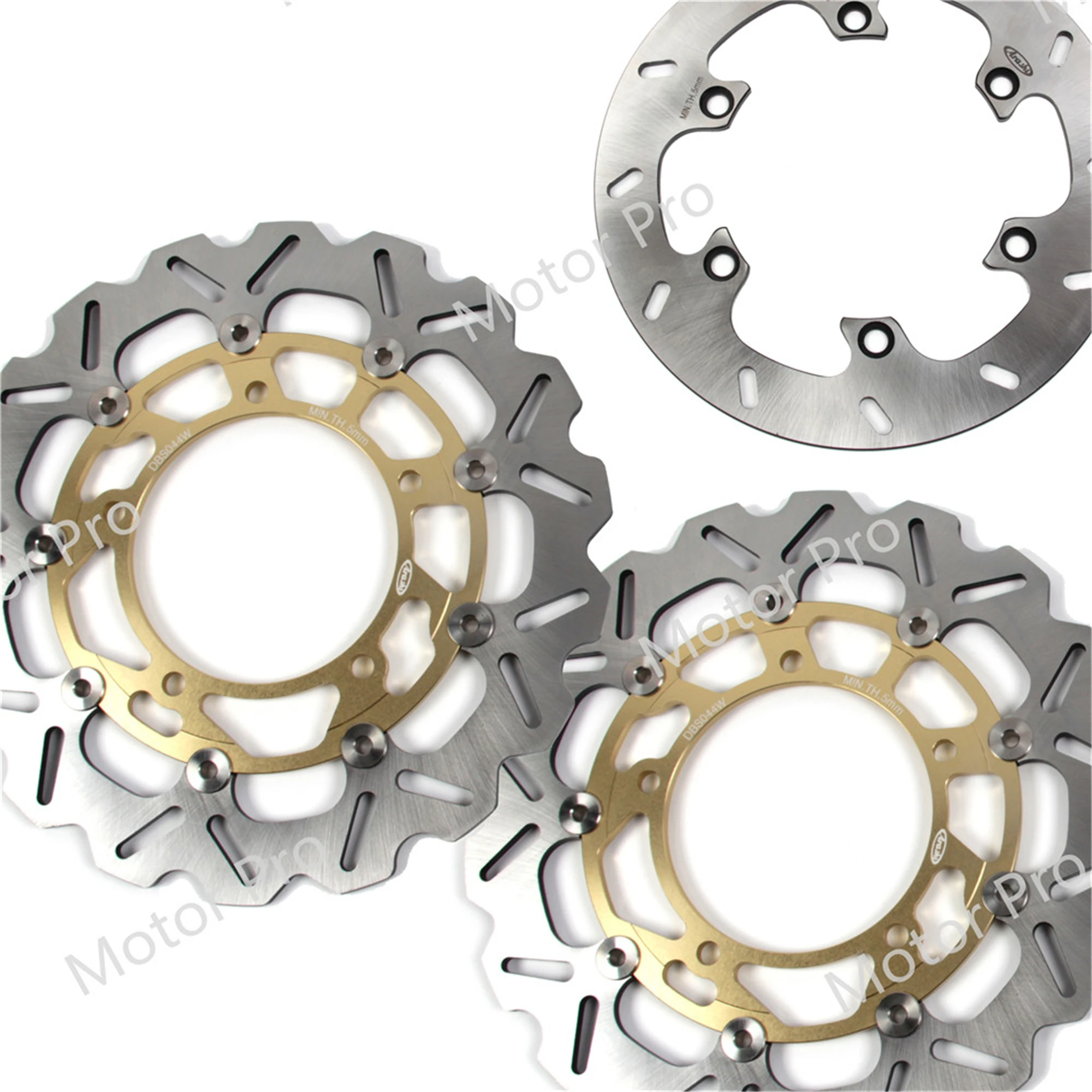 Для SUZUKI B-KING 1300 2008 2009 2010 комплект ротора переднего и заднего тормозного диска GSX R