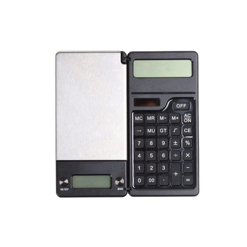 

1 PCS Electronic Scale Calculator 6In1 Digital Calculator Scale Priced Jewelry Pocket Scale For Gram Scale Gold Pearl Weighing