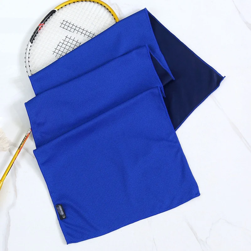 Фото Cooling Towel for Instant Cooling Relief, Reusable Sweat-Absorbent Super Soft Towel for Sports, Workout, Fitness, Swimming, Gym №4
