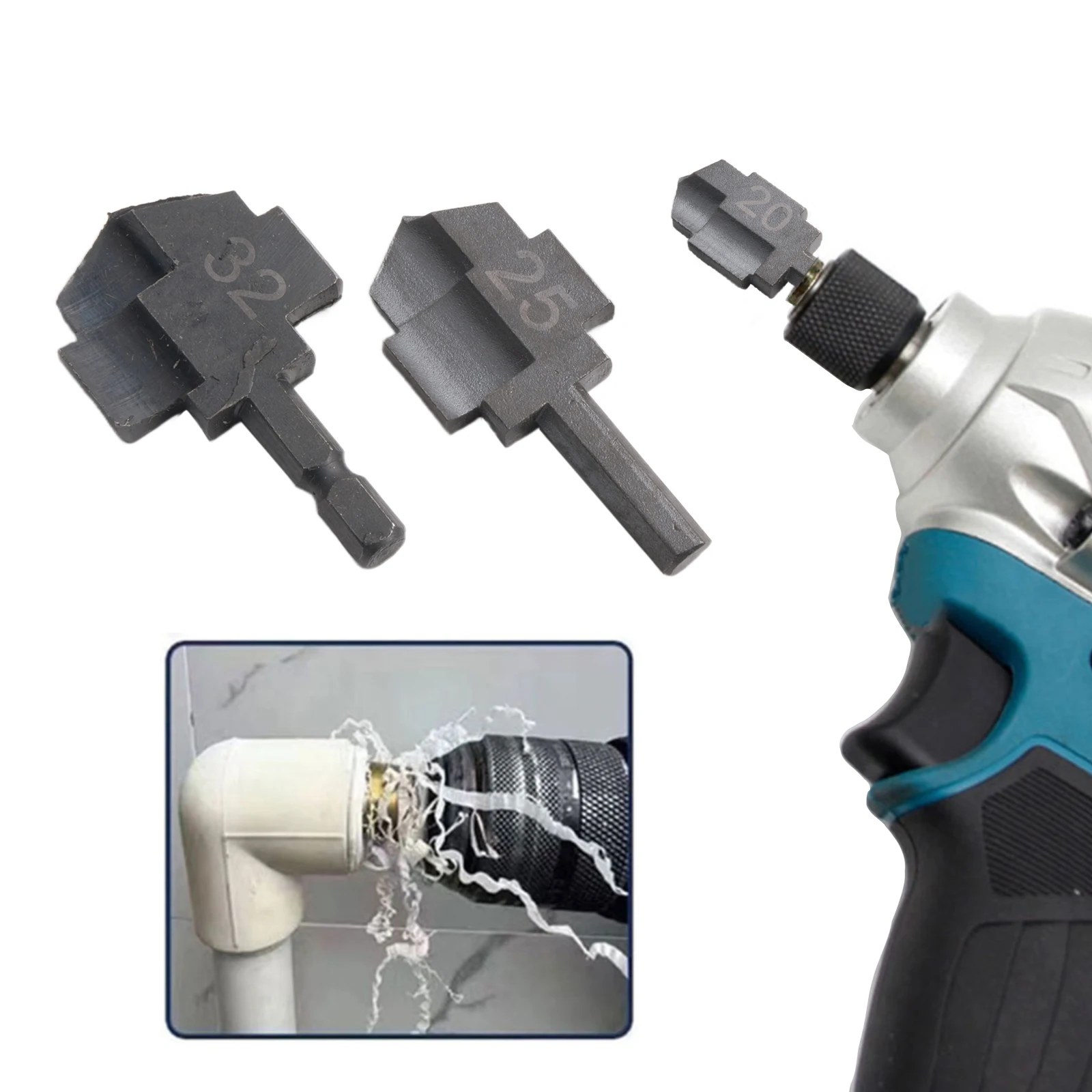 Полипропиленовое сверло для водопроводной трубы перфоратор с шестигранным