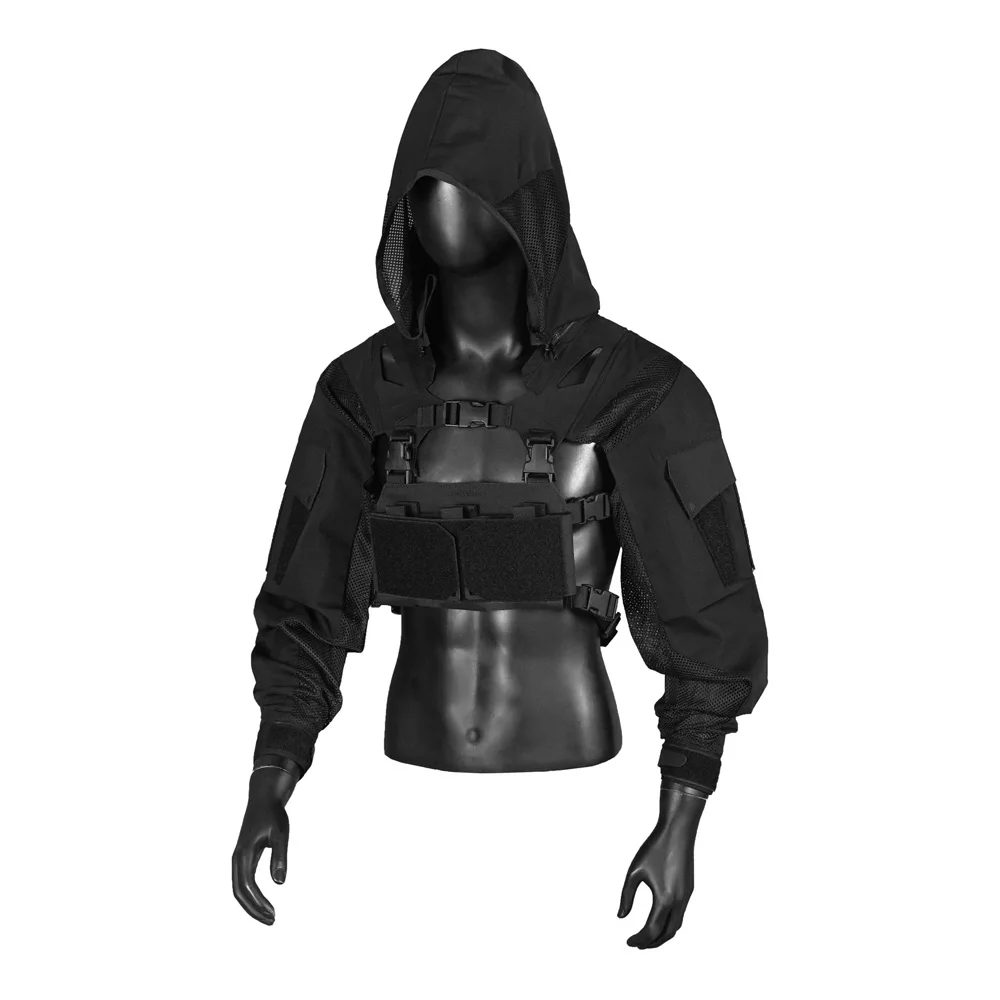 Фото Тактическая куртка DMGear с тройным подсумком для магазинов, боевая рубашка, охотничья одежда, дышащая, удобная, для активного отдыха на природе. №2