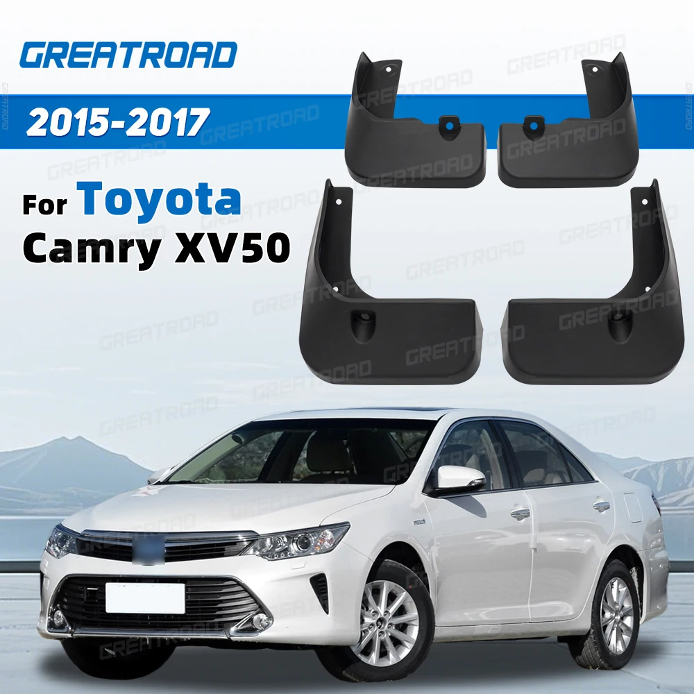 

4 шт. набор брызговиков для Toyota Camry XV50 2015 2016 2017 гг., автомобильные брызговики, защита крыльев, простая установка, автоаксессуары