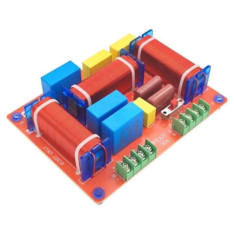 Звуковые фильтры динамиков 400 Вт 3-полосные регулируемые аудиофильские