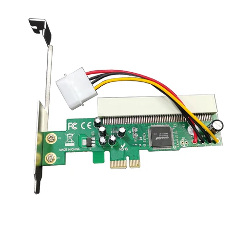 PCIE к PCI адаптеру PCI Express X1 к PCI расширения карты Райзер ASM1083 чипсет стандартный адаптер с 4-контактным разъемом питания