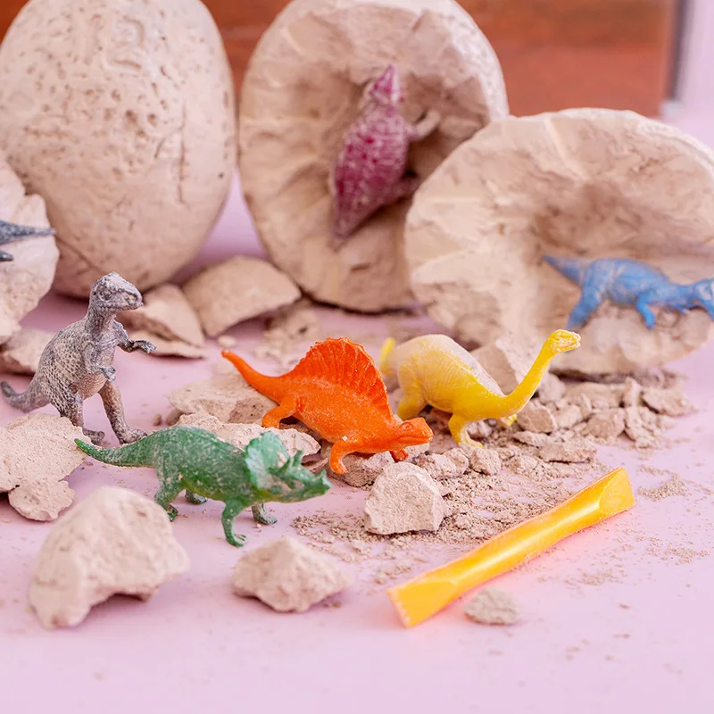 

Archaeological Eggs Children Digging Dinosaur Toys Educational Fossil Digging Toys DIY Archaeology Children's Science Mining Toy