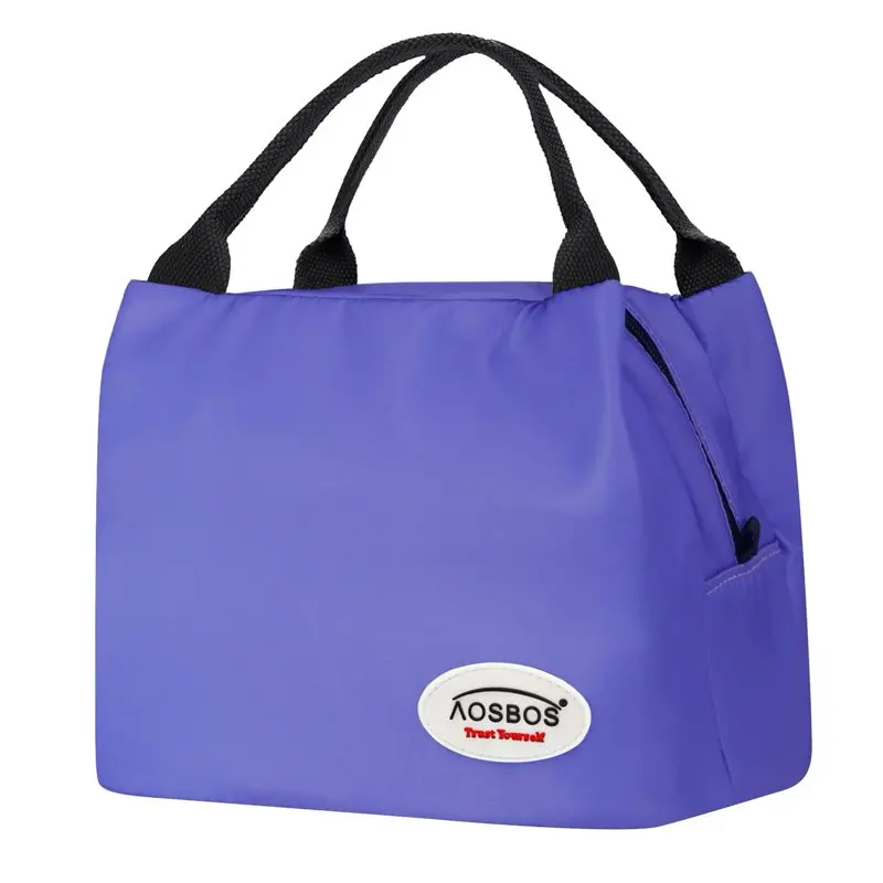 

Lunch Bag Women Cooler Bag Reusable Lunch Bag for Girls Adults Very Peri 8.5L