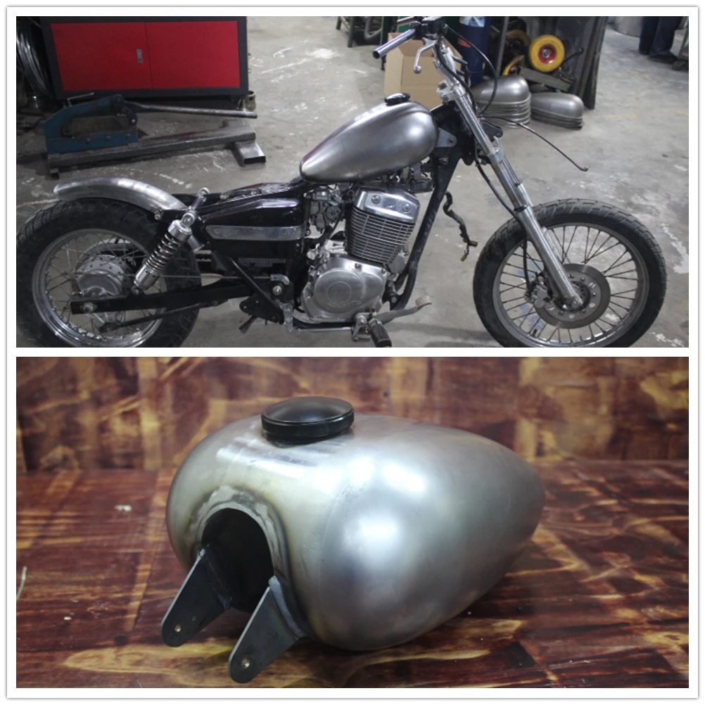 

9L Petrol Gas Fuel Tank For HONDA CA250 With Cap Handmade Motorcycle Modified Retro Motorbike Oil Fueling Gasoline Elding Can