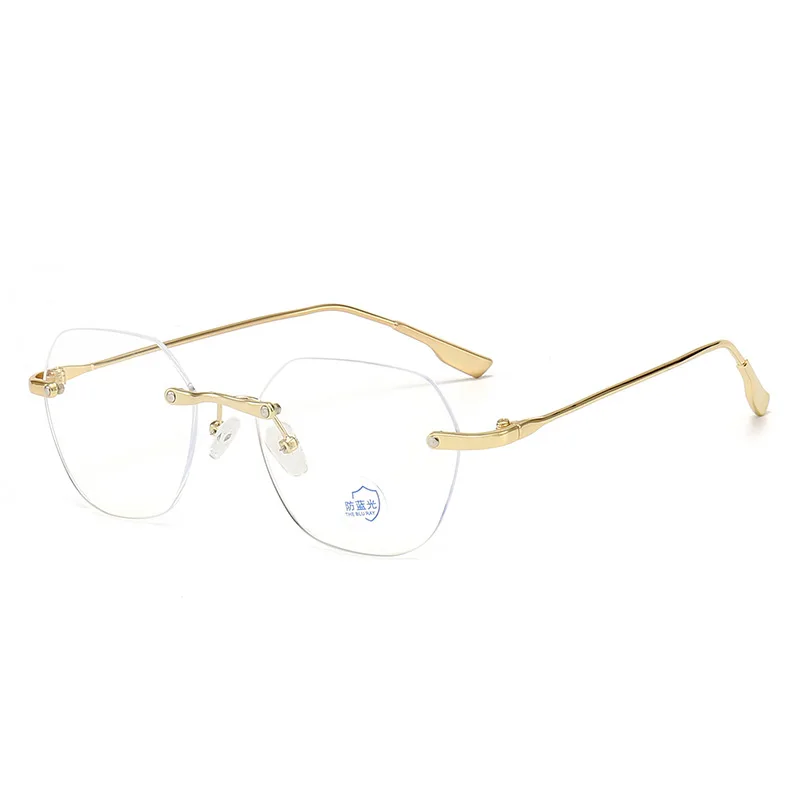 Очки женские и мужские без оправы в стиле ретро