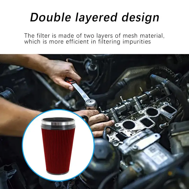 Автомобильный воздухозаборный фильтр воздухозаборник Gulps In More Air 152 мм замена