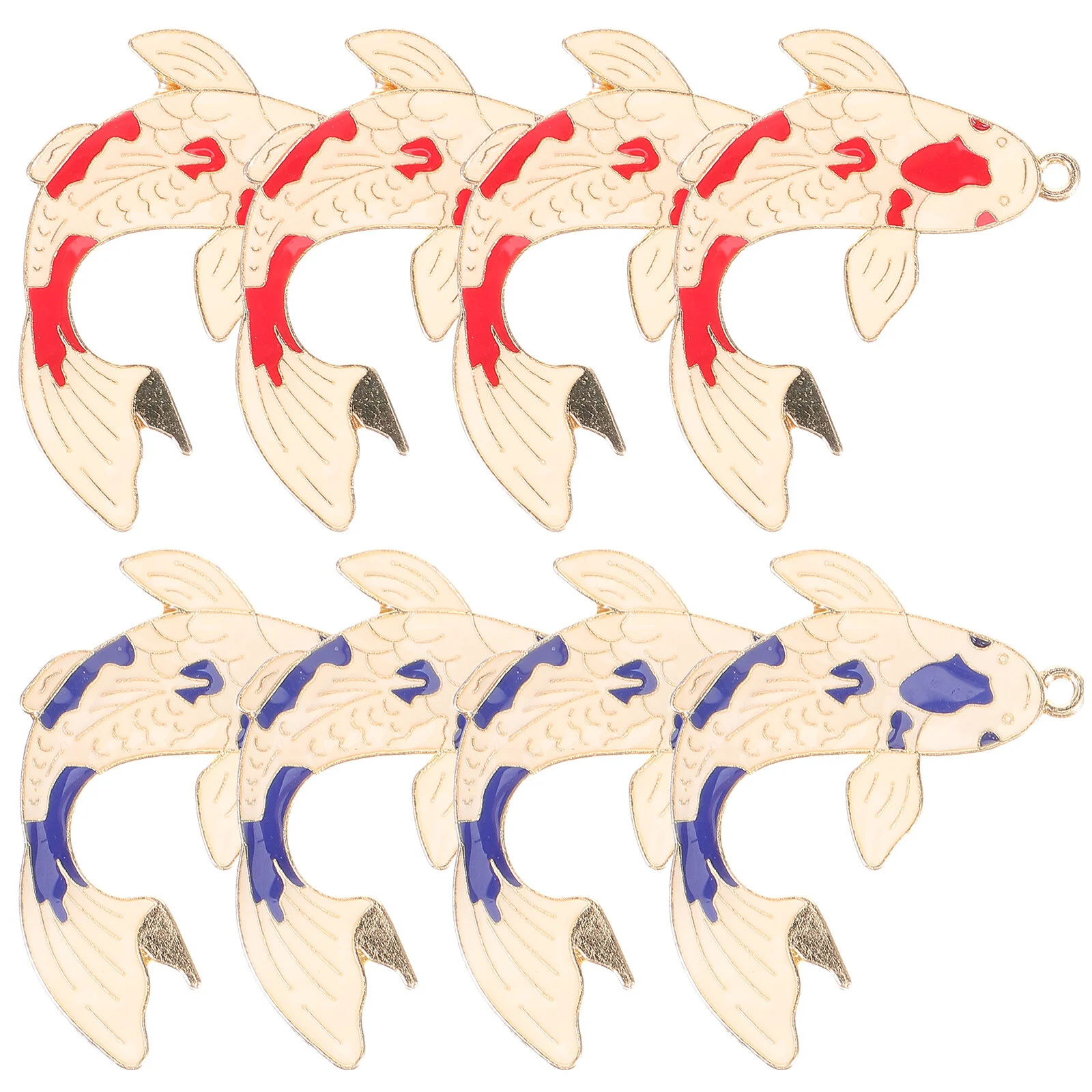 Accessories Crafts Adorable Ornaments Pendants Decors Earrings Handmade DIY Fish-shaped Necklaces