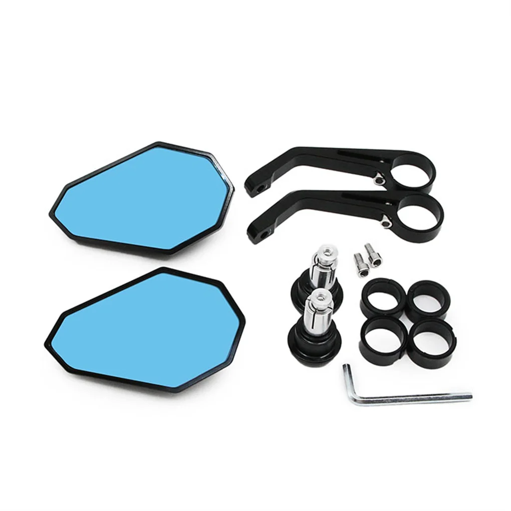 

Motor Mirrors Unique Design Rear View Premium Material Anti-shock Adjustable Wide Angle Vision Moped Accessories