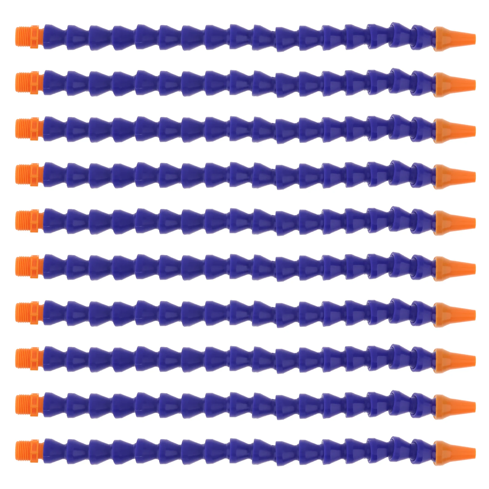 

10 шт. 1/4PT пластиковая круглая насадка, гибкая труба охлаждающей жидкости, шланг для трубки охлаждающей жидкости для водяного масла для станка с ЧПУ/фрезерного/токарного станка