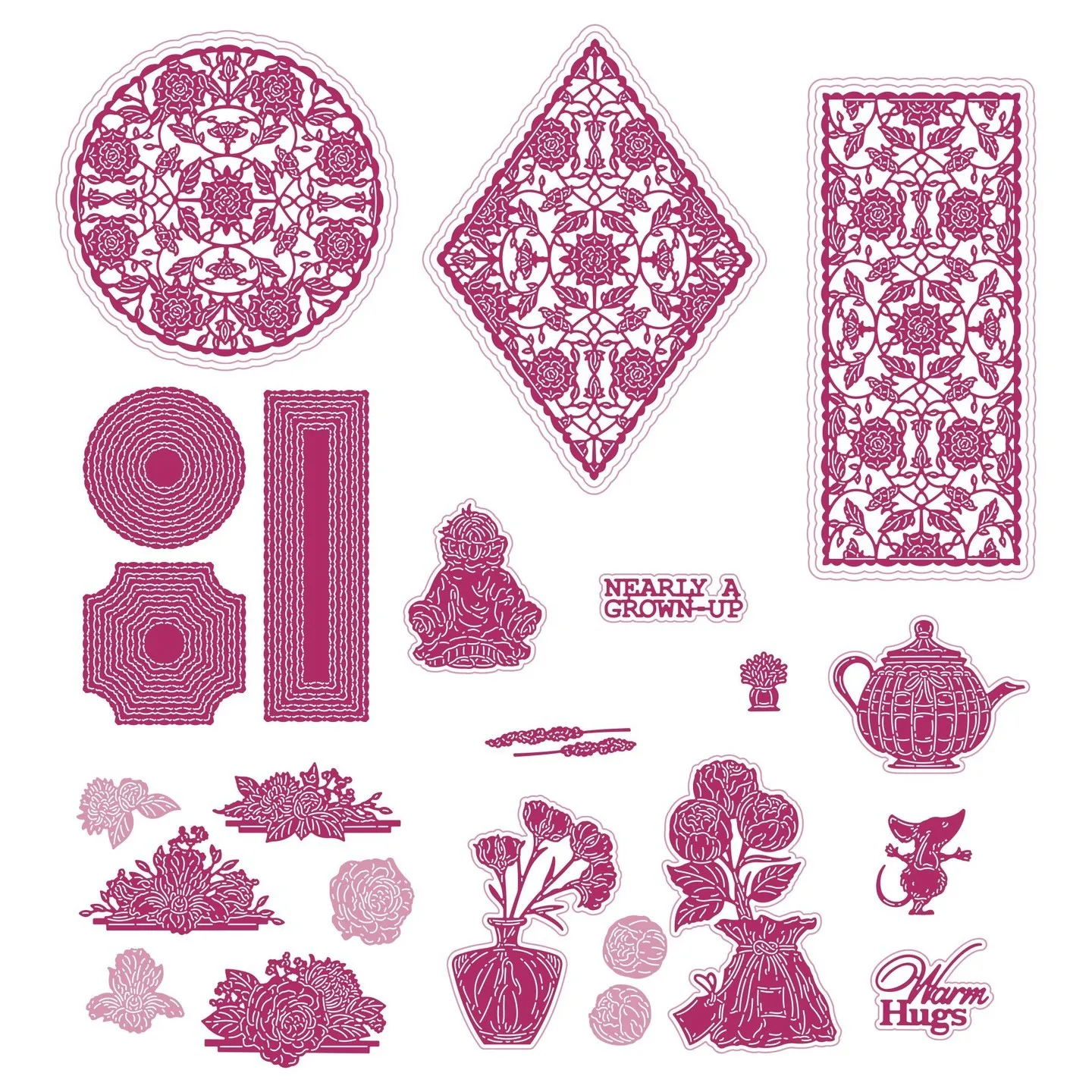 

Exquisite Flower Series Metal Cutting Die 2022 New Diy Molds Scrapbooking Paper Making Cuts Crafts Big Die Handmade