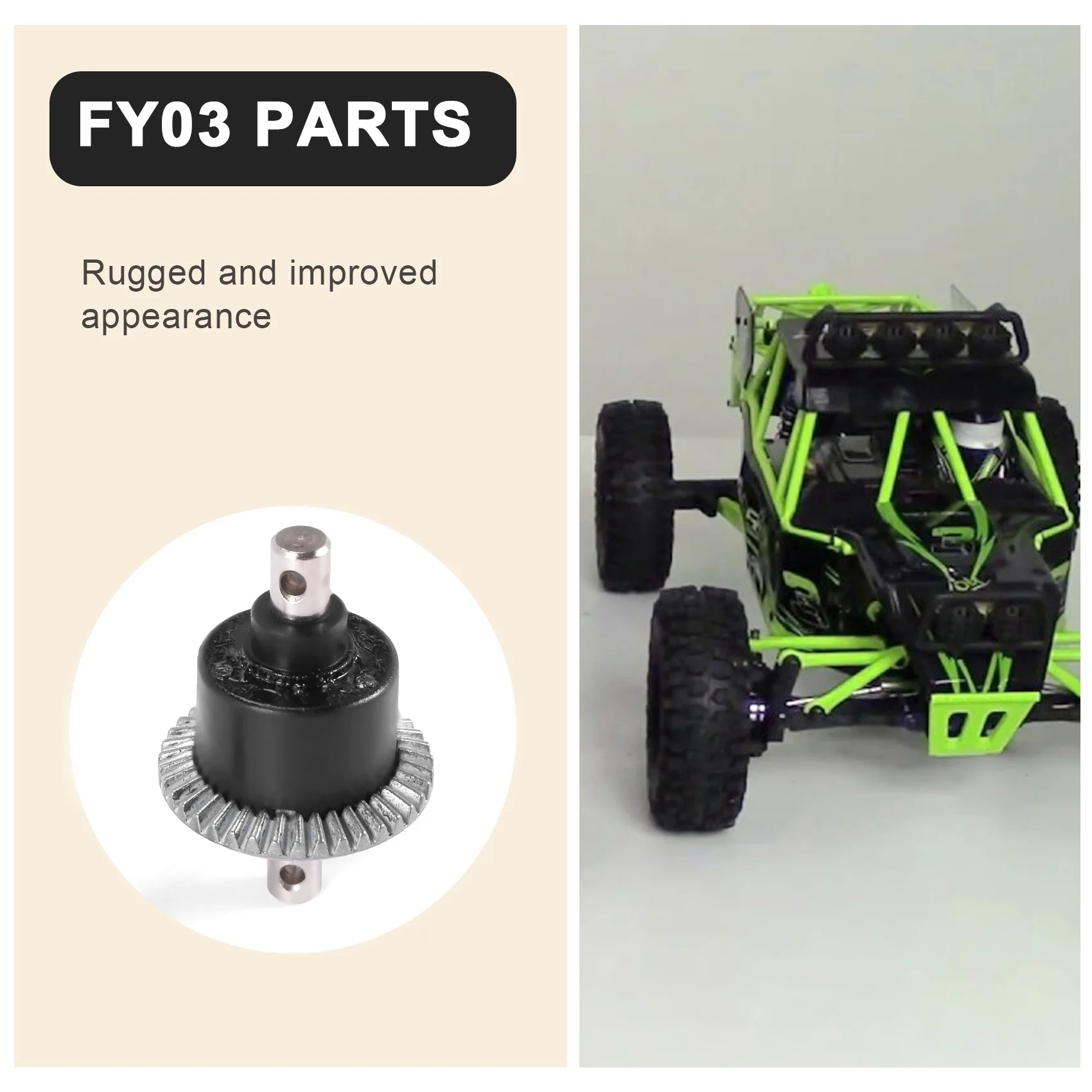 Аксессуары для дифференциала FYQCS01 Feiyue FY01 FY02 FY03 1/12 запасные части обновления