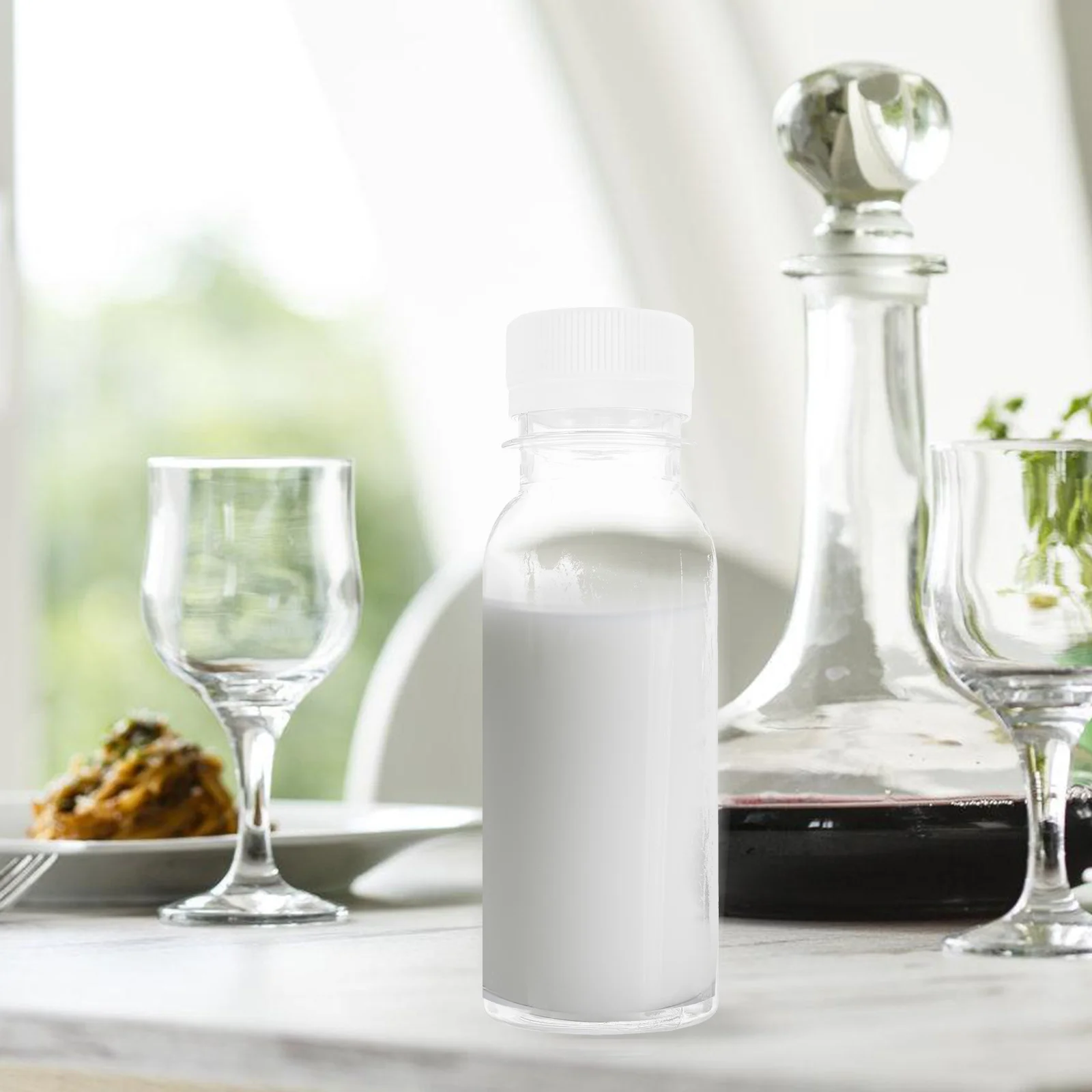 10 шт. бутылка для молока воды пустые бутылки бытовые линзы сока принадлежности