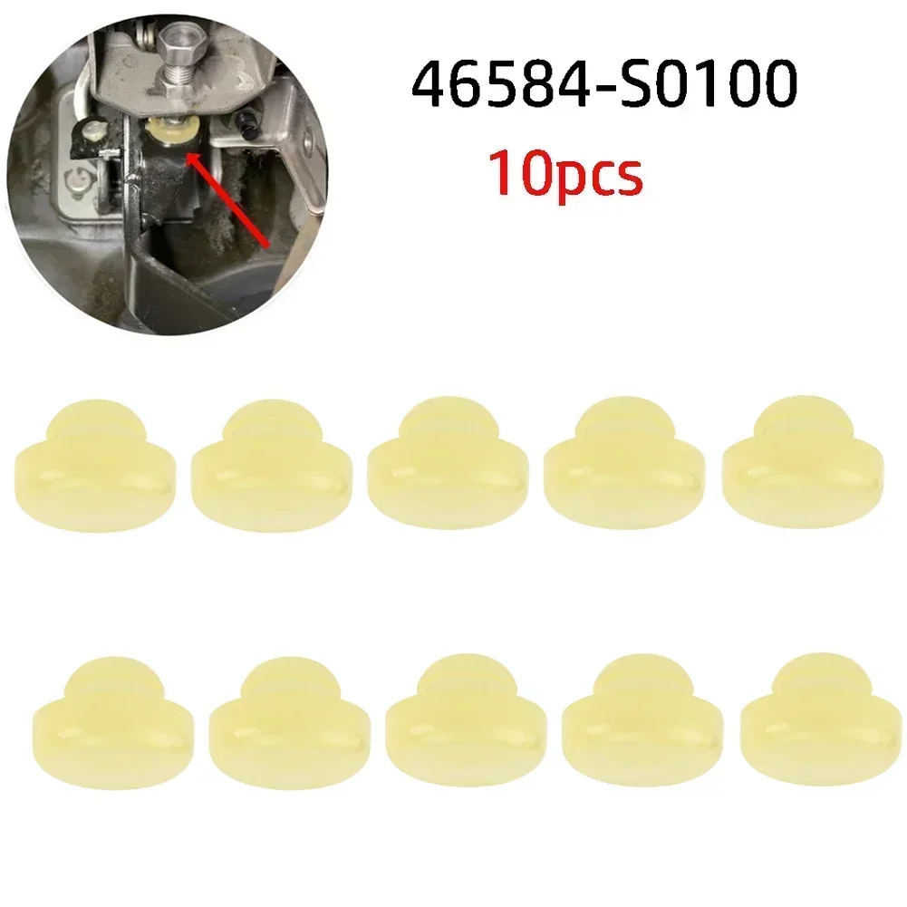 

10 шт., стопорная накладка на педаль сцепления 46584-S0100, желтая для Nissan 200SX 240SX 280ZX 300ZX 350Z для Infiniti G20 G35 G37 I30