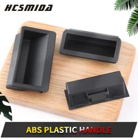 hcsmida embedded cabinet handle factory direct plastic drawer pulls home improvement concealed buckle hand cabinet door handles