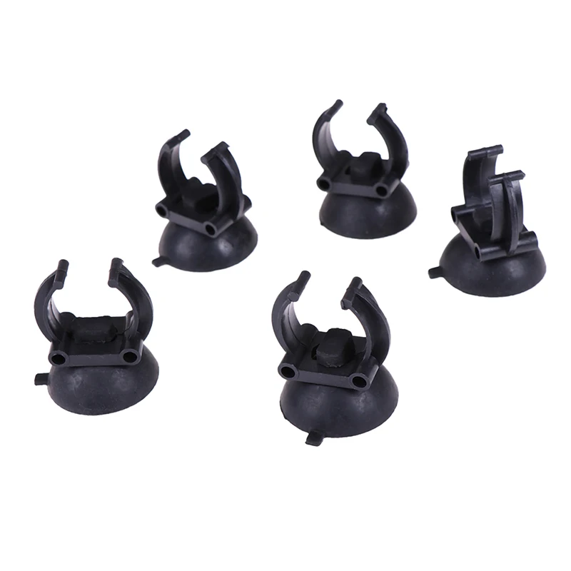 

5pcs Aquarium Sucker Heating Rods Clip Air Line Pipe Tube Holder Suction Cup