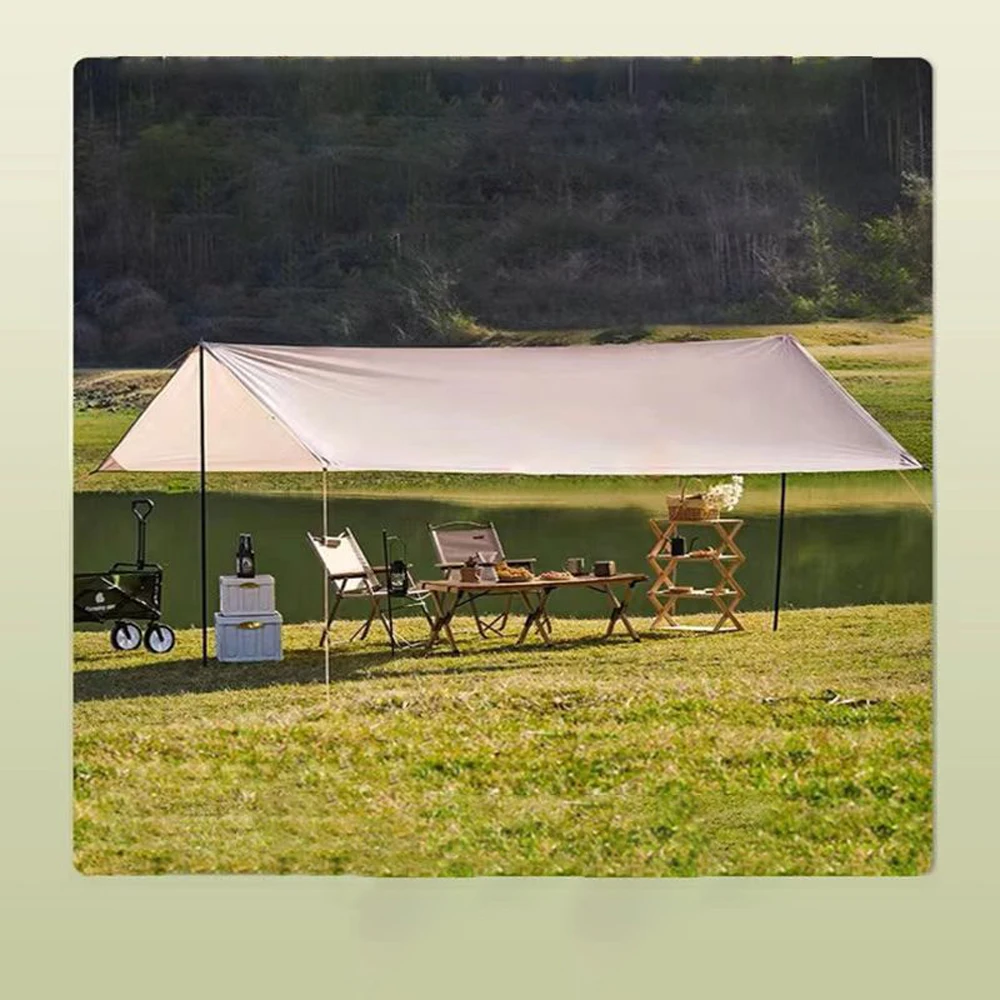 

Outdoor Tent Sunscreen Shade Canopy Waterproof Square Tent Canopy Oxford Cloth Camping Picnic Canopy Tent Shade Canopy