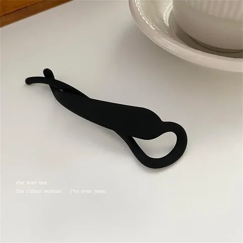 Пластиковые заколки для волос "банан" A17-SP040