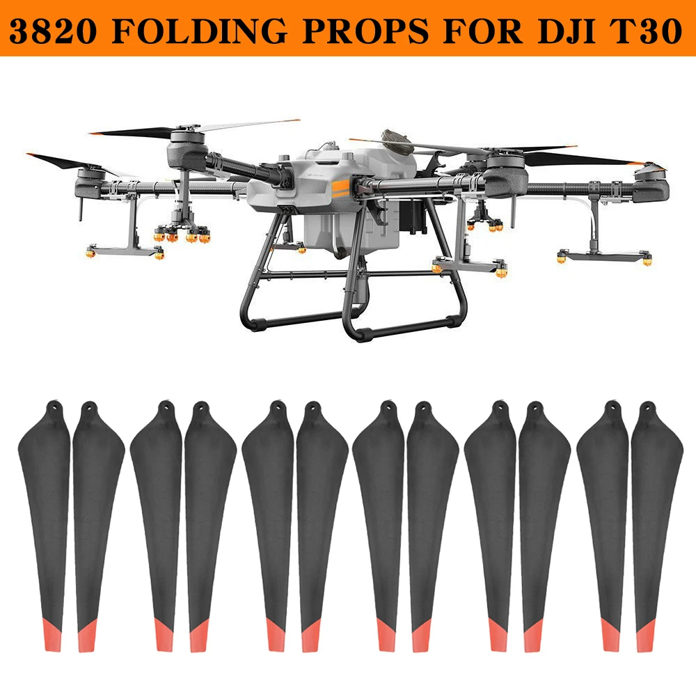 Складной пропеллер DJI T30 с зажимами для CW/CCW |