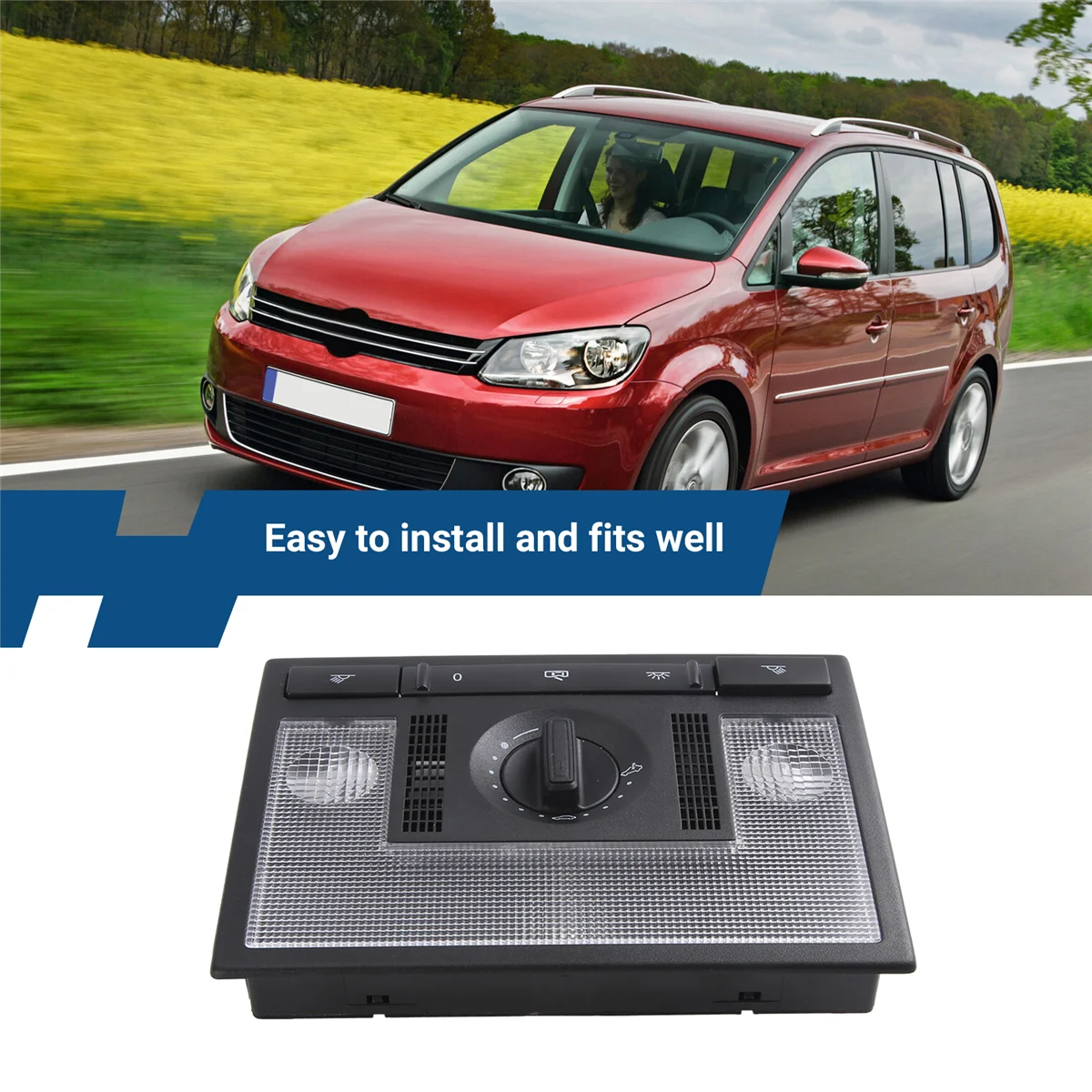 Автомобильная передняя лампа для чтения купольная переключатель света VW Beetle Jetta