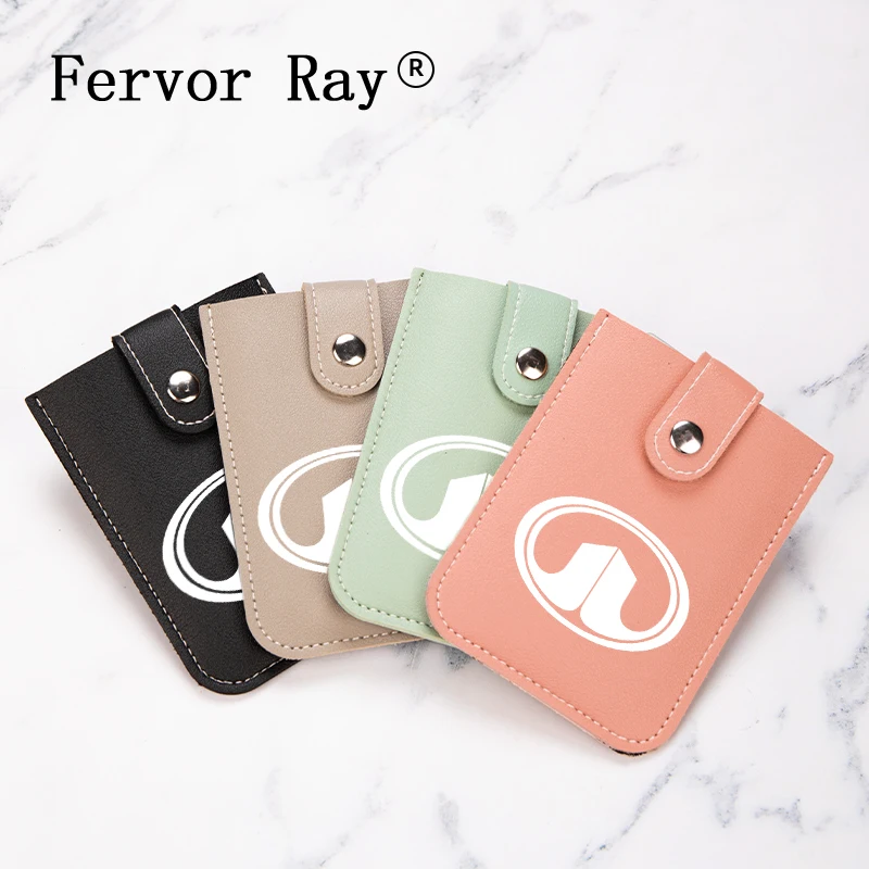 

Leather Credit Card Holder Bank Cardholder Case Walle For Great Wall Haval H9 Jolion Euler Great Wall Gun Car Stuff