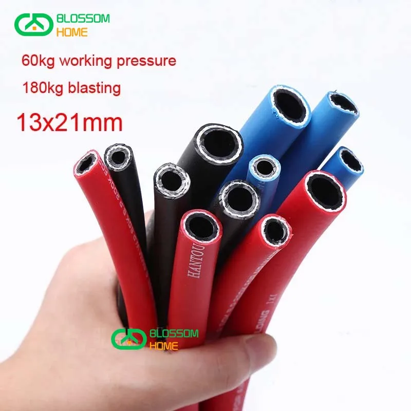 

13x21mm High pressure oxygen tube acetylene pipe Industrial super air hose belt Welding hose gas cutting pipe