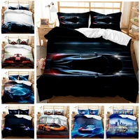 race car quilt cover kingqueen size for boys kids teens men extreme speed sports decorative extreme sports theme duvet cover