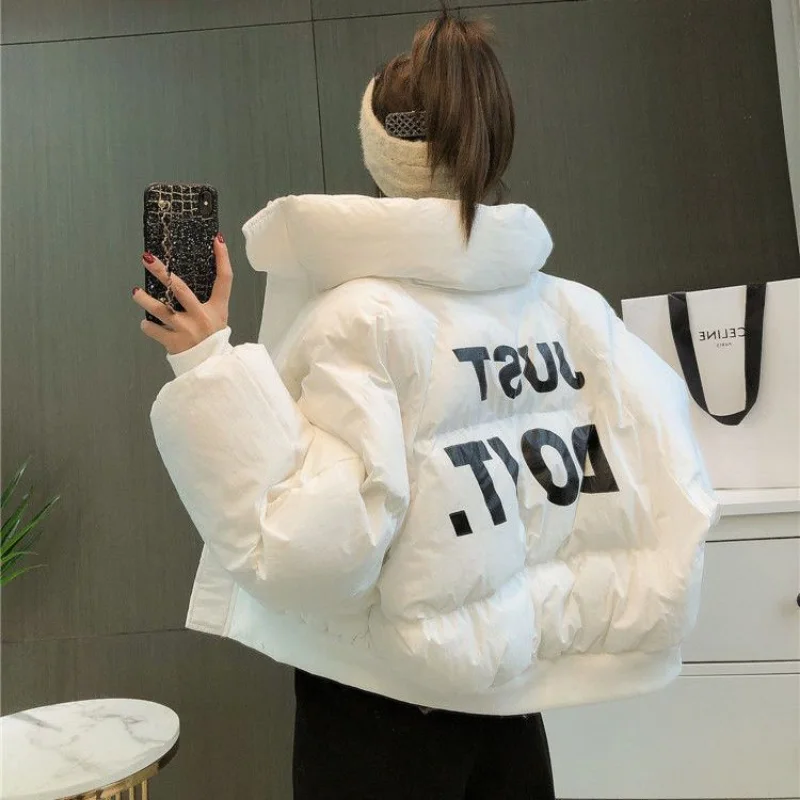New Winter Coat for Women Bread Jacket Warm Fashion Cotton-padded Jackets Parka Females Korean Short Tops Basic Eco-friendly