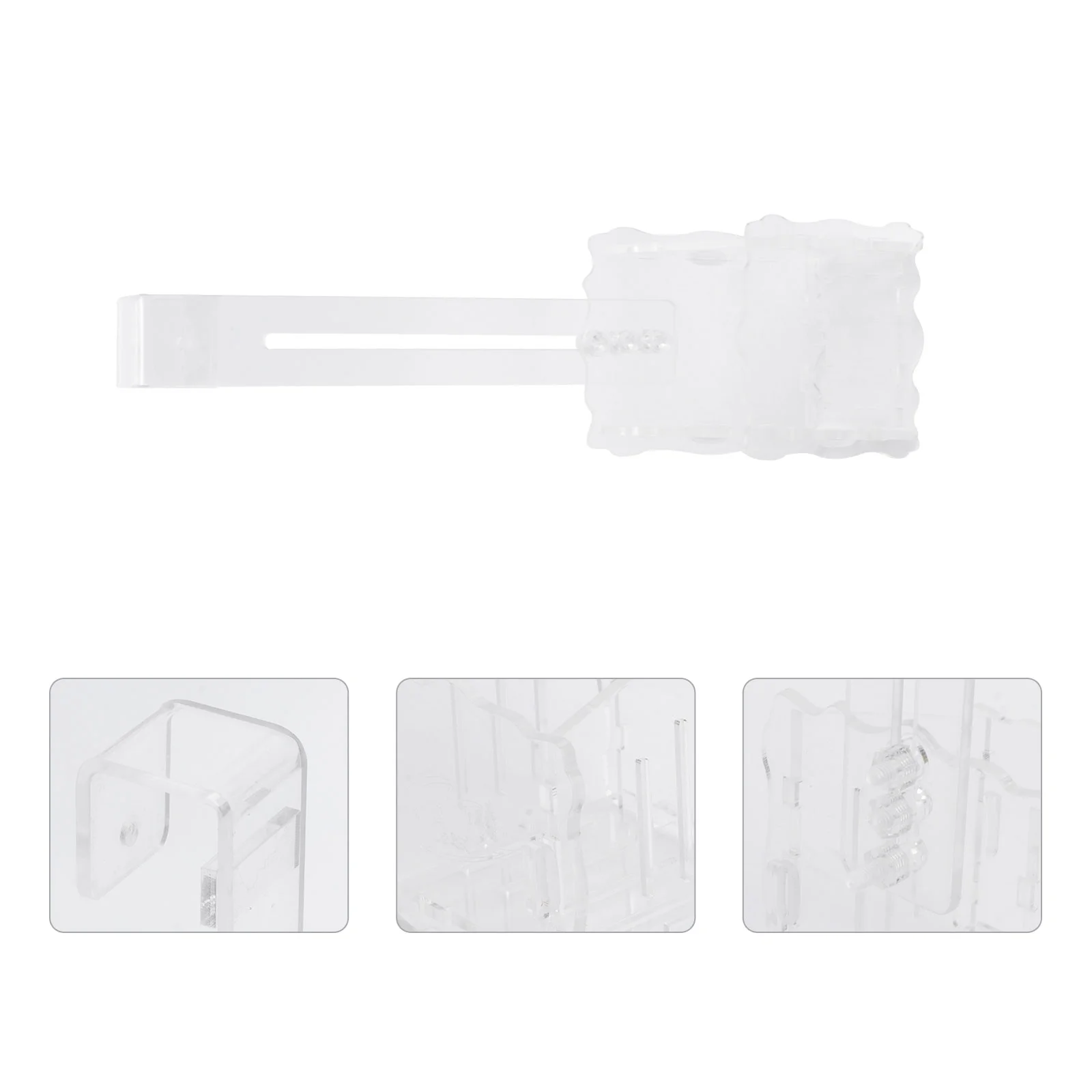 

Aquarium Tank Holder Cup Planter Aquatic Pot Planting Water Shelf Cups Live Transparent Pots Acrylic Suction Hanging Decor