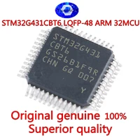 original stm32g431cbt6 lqfp 48 arm cortex m4 32 bit microcontroller mcu