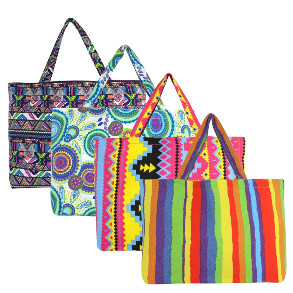 

Printing Canvas Bag Fashion Trend Shoulder Bag Women Tote Bag Large Capacity Handbag