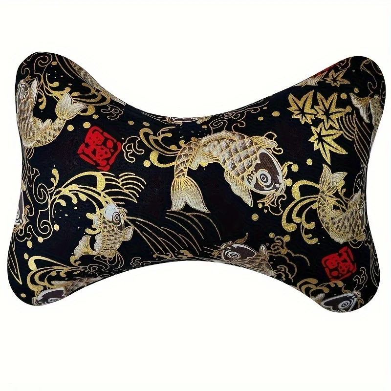 Автомобильная поясничная Подушка на подголовник, подушка для гоночного сиденья